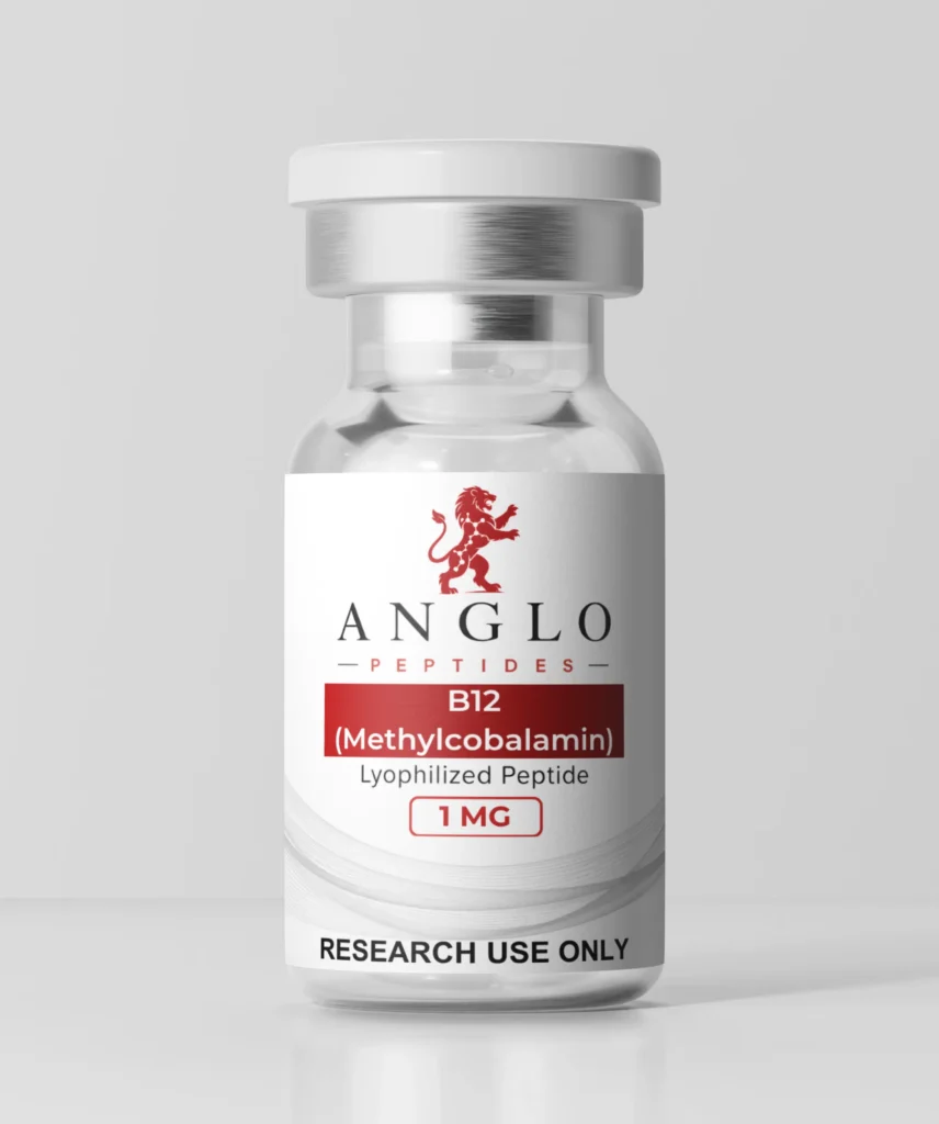 Anglo Peptides B12 Methylcobalamin 1 mg research vial