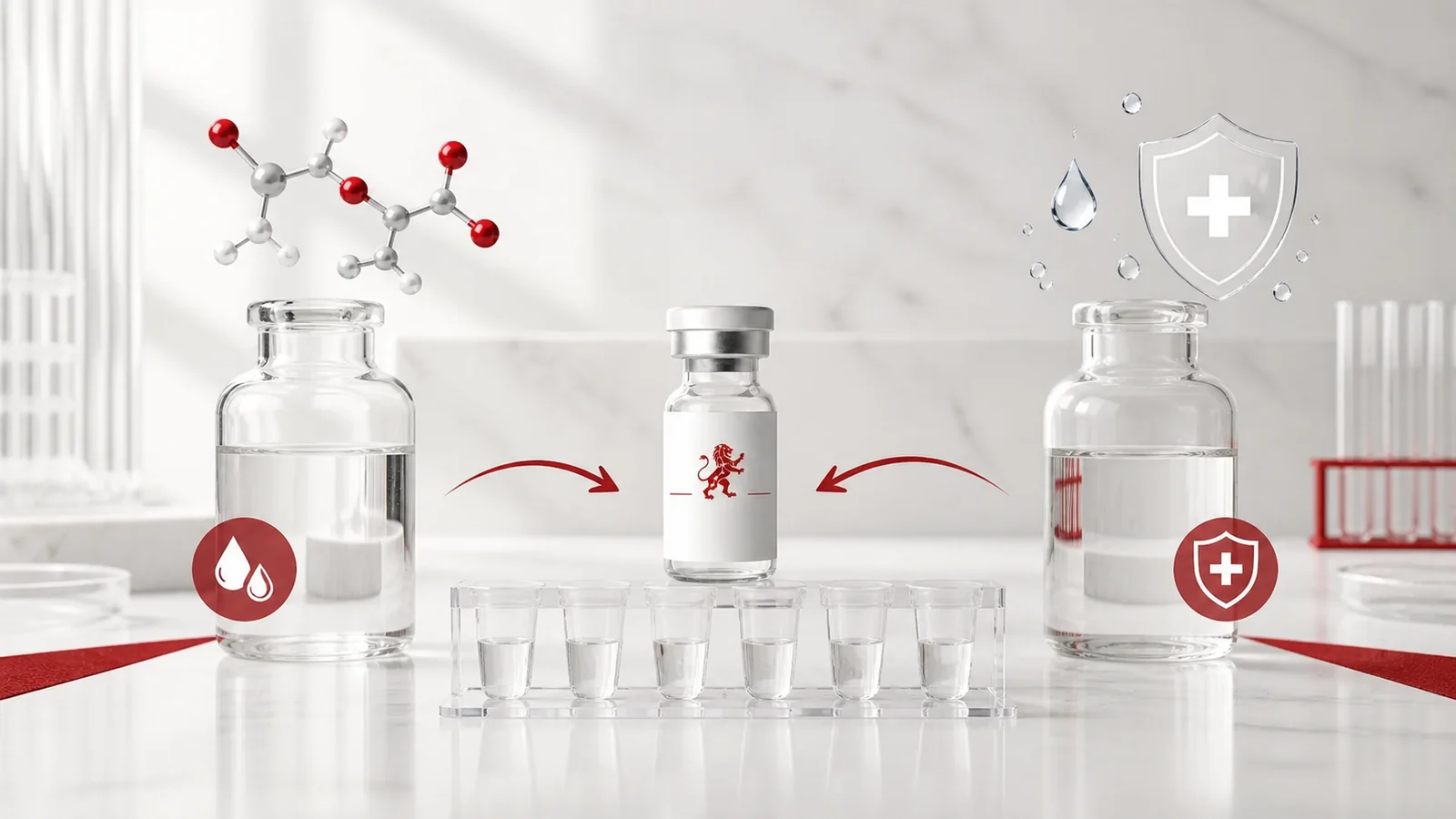 bac water vs acetic acid Bacteriostatic for Peptides Stick